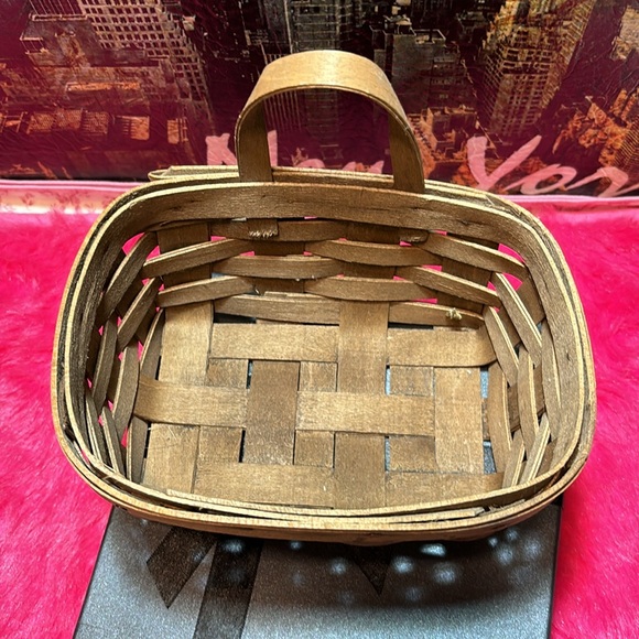 LONGABERGER Basket Wall Hanging Small 1981 - Picture 2 of 12